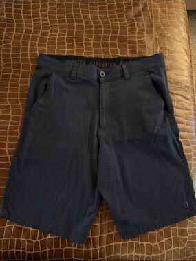 Hang Ten Men's Dark Navy Flat-Front Casual Shorts